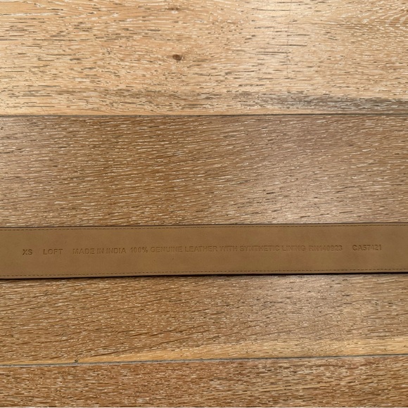 NWT LOFT Dark Chocolate Belt - Picture 2 of 6